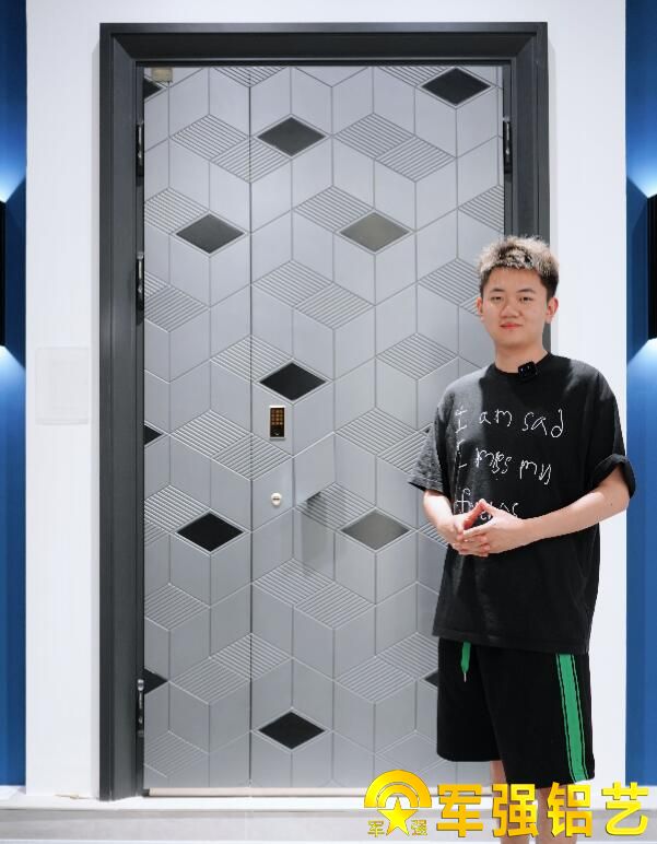 精雕铸铝子母门蘑菇在线视频一区入户门的首选