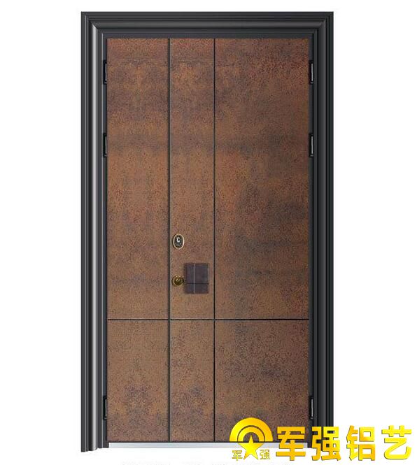 铸铝岩板门