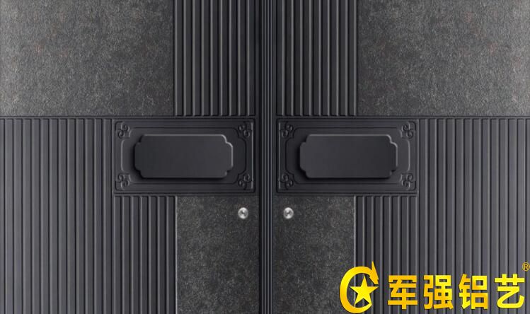 豪华蘑菇在线视频一区铸铝大门门面部分图